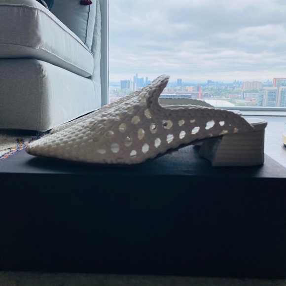 MIISTA Ida White Mule - Picture 2 of 4